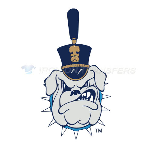 The Citadel Bulldogs Iron-on Stickers (Heat Transfers)NO.6568